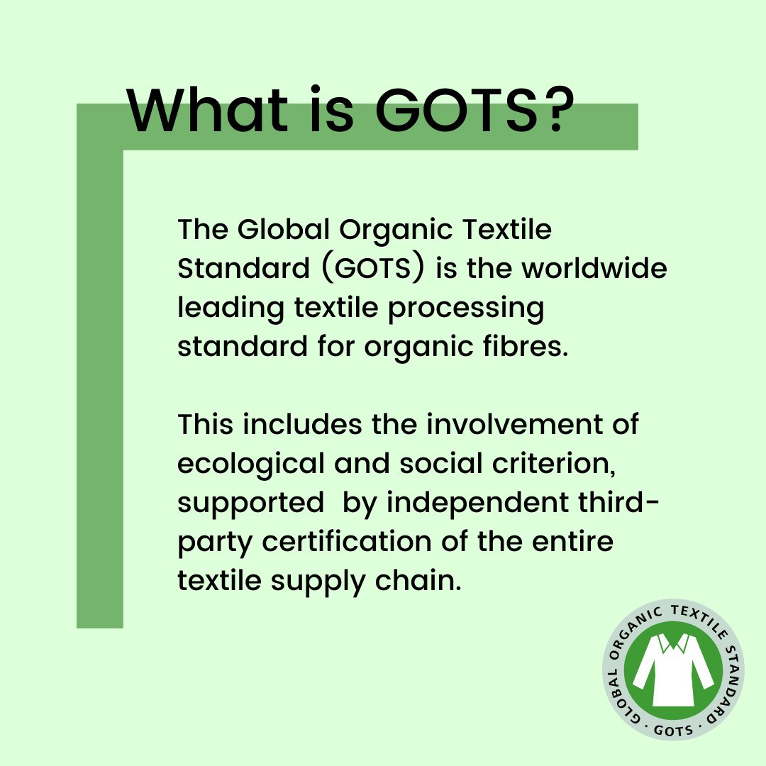 getagripstudio's tweet photo. GOTS Certification Explained: 

Learn more about our GOTS certified garments and what that means for ecological and social criteria's, trading standards and third-party certifications:
 https://t.co/OtwUgLz6OU

#OrganicSeptember #sustainable #screenprinting #DTG #Embroidery https://t.co/7zNrMtxqQ6
