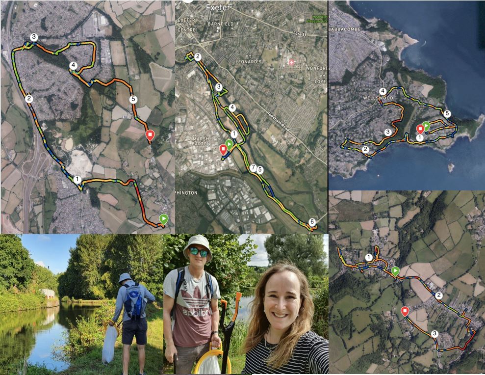 AFgould's tweet image. Thanks to our @fgouldconnect and @NewMotion volunteer days, last week we completed 2 days of litter picking around Devon! We walked around 22 miles over the 2 days, collecting over 20 bin bags. @CPRE