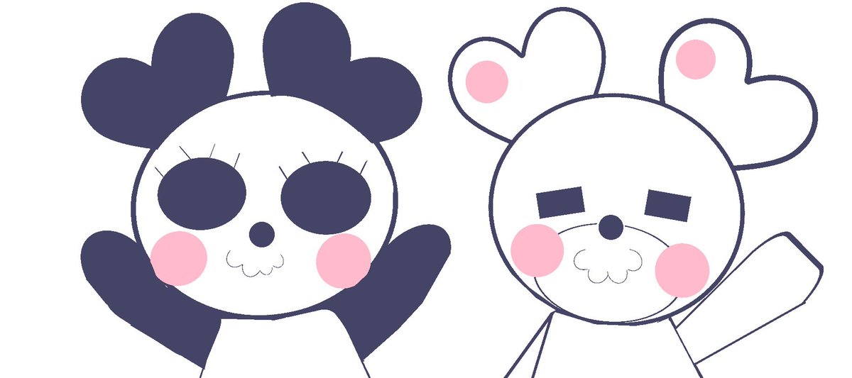 パンミィとクマ丸作った( -`ω-)✧めっちゃ時間かかったし疲れた(:3_ヽ