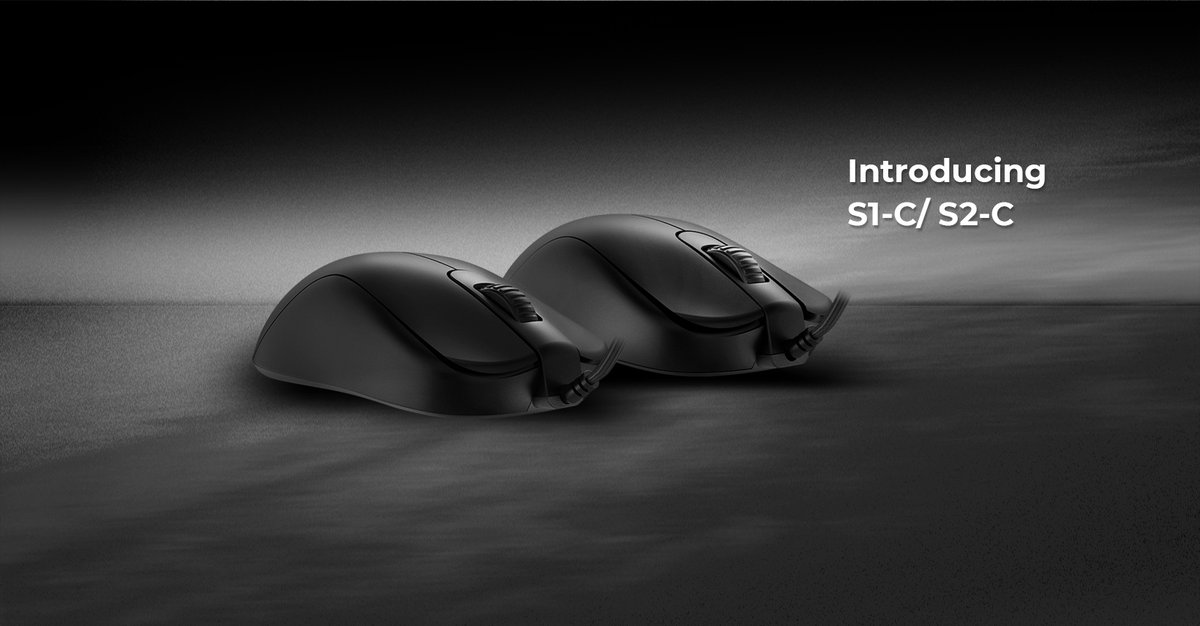 ZOWIE e-Sports Europe on Twitter: "The long waited S1-C and S2-C just  landed and you can get them in BenQ shop now. Try it and tell us how you  like our new
