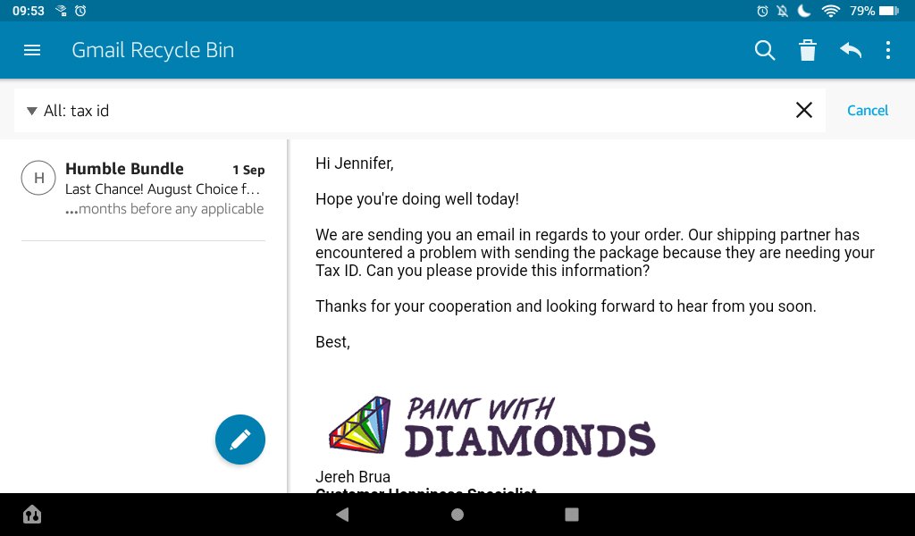 jennyduncalf2's tweet photo. @HMRCcustomers so this is all since July they said, something to do with the EU, if this is just my NI number they want then that is fine, I don't understand why they need  it but at least I know what they want! https://t.co/0qxy9lQMdN
