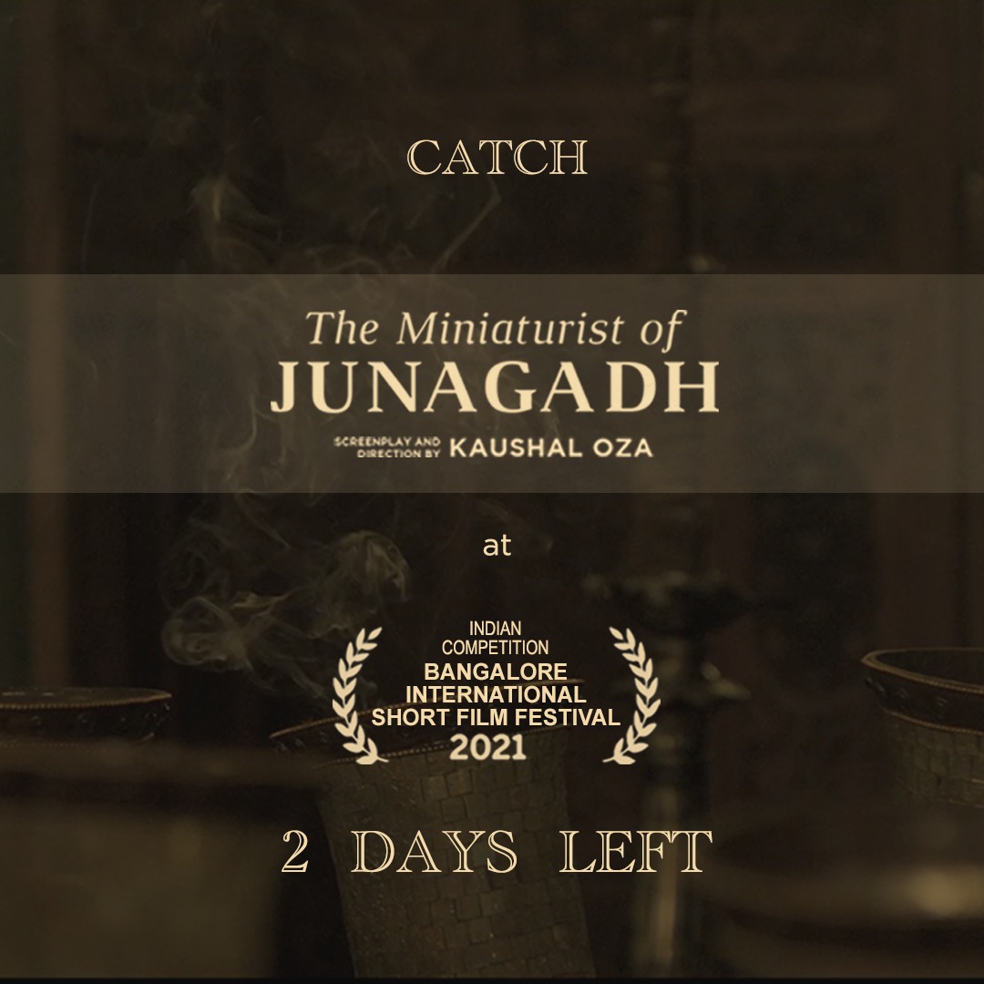 Luminoso Pictures (@luminosopics) on Twitter photo For those who are yet to, catch #TheMiniaturistOfJunagadh <a href="/bisffblr/">BISFF: Bengaluru International Short Film Festival</a>, only 2 days left!
bisff.movigarage.com/#/
#TMOJ For those who are yet to, catch #TheMiniaturistOfJunagadh <a href="/bisffblr/">BISFF: Bengaluru International Short Film Festival</a>, only 2 days left!
bisff.movigarage.com/#/
#TMOJ