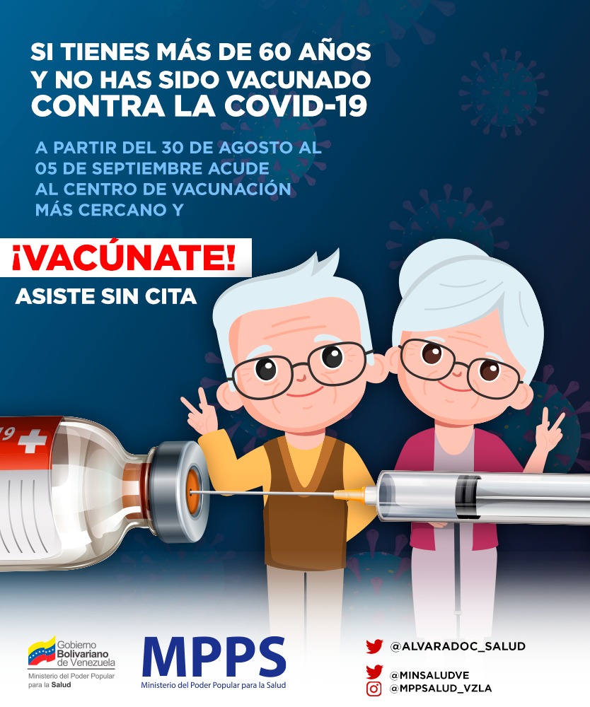 #3Sep |🇻🇪📢 ¡ETIQUETA DEL DÍA! ▶️ #VamosAVacunarnos Protégete de la Variante Delta. ¡Vacunarse es clave! ¡Sabemos cómo hacerlo! ¡Cuidémonos!