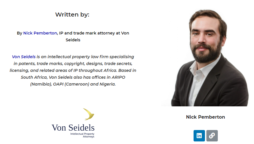 VonSeidels's tweet photo. Need advice on IP and exchange control? Our international commercialisation expert Nick Pemberton outlines the 8 key IP considerations in this article featured by SA Innovation Summit: https://t.co/XjhGojcHpG #intellectualproperty #exchangecontrol https://t.co/P73d6lRQ44