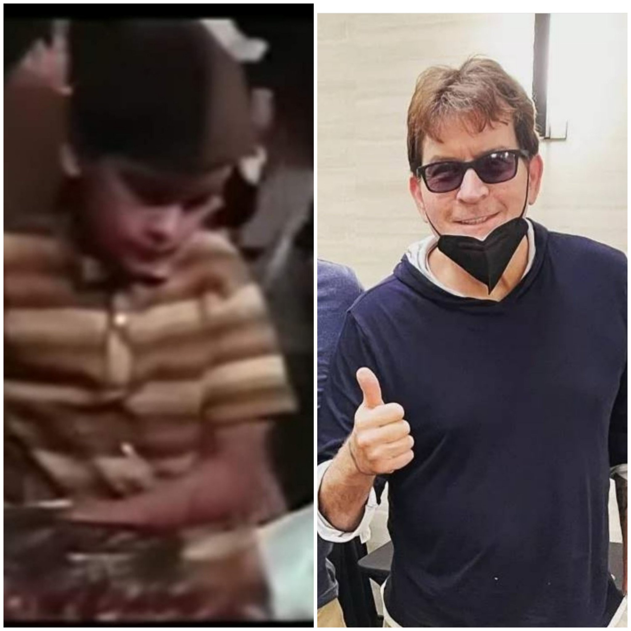 What a Hunk from early on. Your parents had to know.  Happy birthday Charlie Sheen 