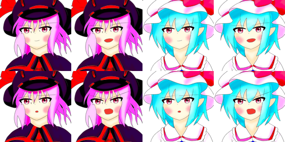 顔グラのtwitterイラスト検索結果 古い順