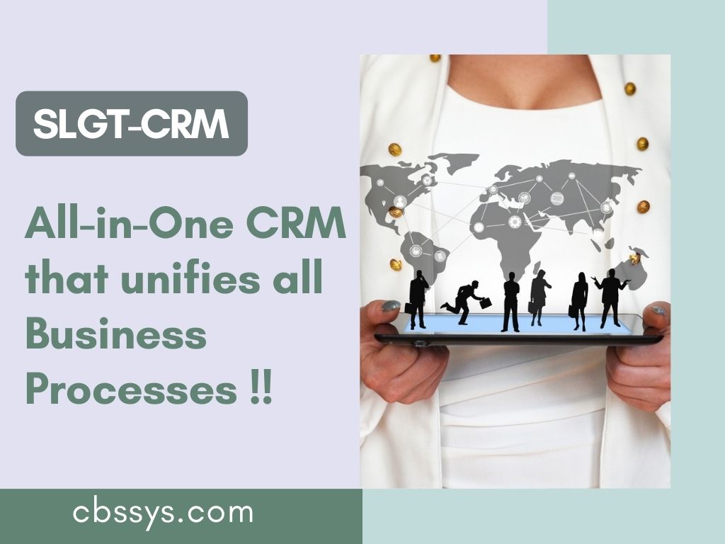 CBSSystems_USA's tweet photo. SLGT-CRM - It’s an All-in-One Platform that unifies all Business Processes from sales to marketing !!

#crm #crmsoftware #salesactivities #sales #toolforsalesperson #crmforsmallbusiness #salesmanagement

https://t.co/rCz7qUcR3v https://t.co/OdBrmV7BeI