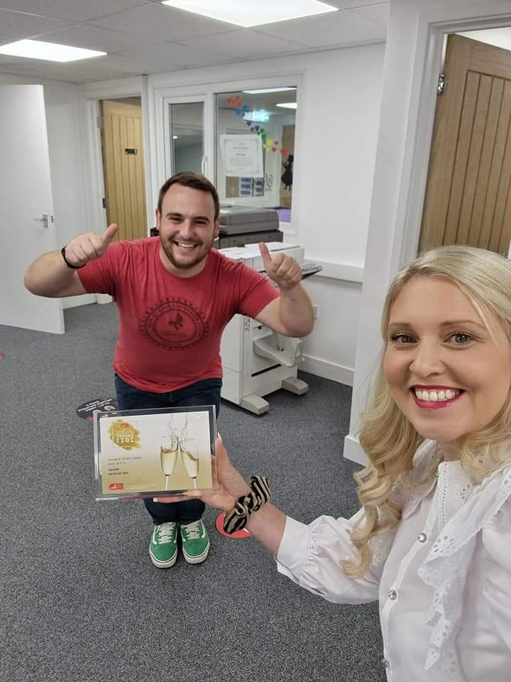 AandRcleaning's tweet photo. Some very happy faces when our Family Business of the Year award came through the post @FamilyBizPaul 💙

#awardwin #cleaningservice #welshbusiness https://t.co/tV6D7HOke2