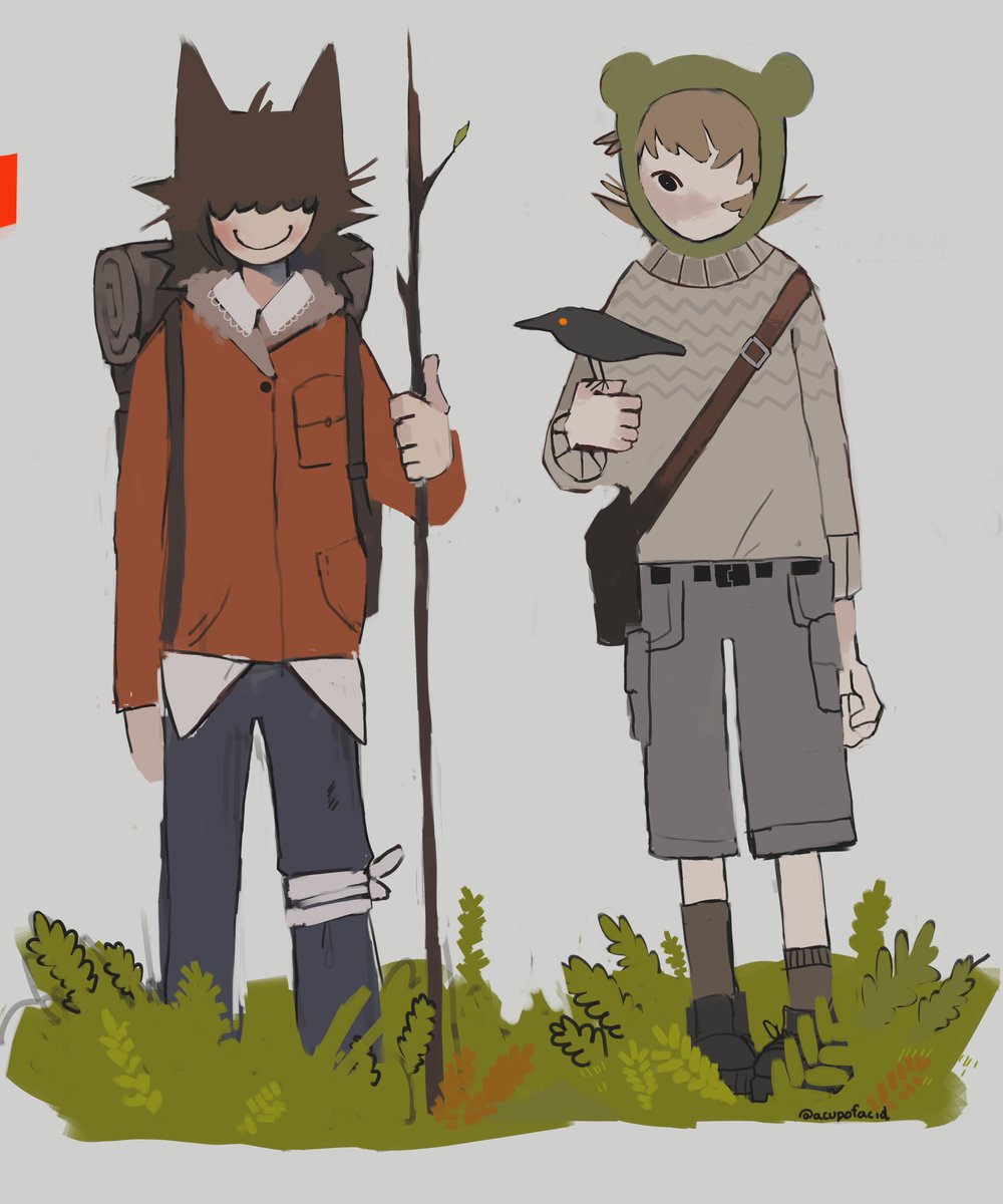 acupofacid's tweet image. #VisibleNonbinary
woooea im hugo and i do the art thing