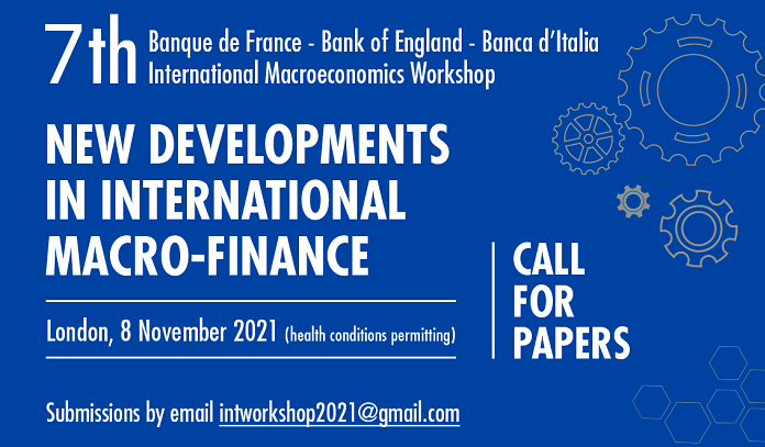banquedefrance's tweet photo. Call for Papers, deadline Sept 15 on New developments in international macro-finance, Banque de France @bankofengland @bancaditalia 7th international #macroeconomics workshop, London, November 8 #BdFeco Keynote speaker: @WenxinDu
👉https://t.co/YFWvkZurH2
#EconTwitter https://t.co/EGOeUfzp6d
