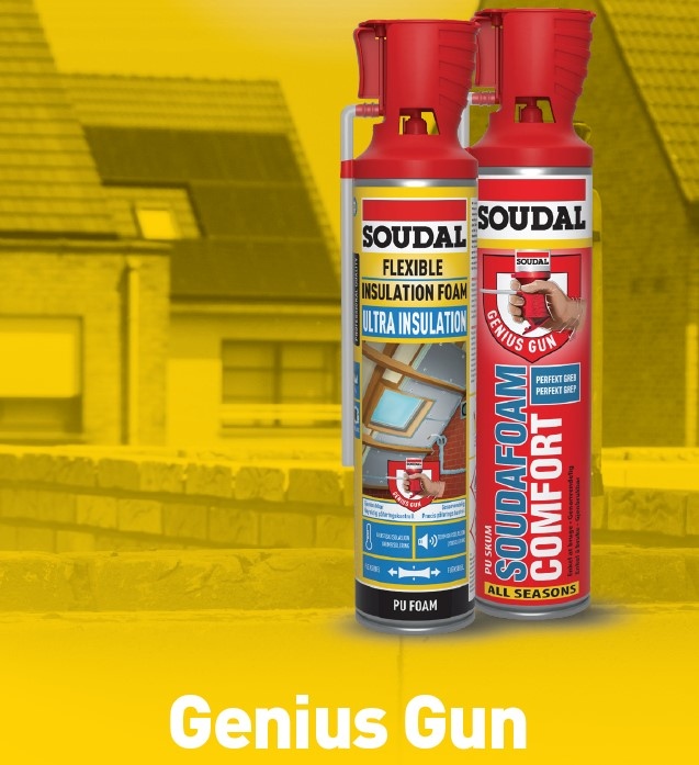 SoudalSwedenAB's tweet photo. Soudafoam Genius Gun, skum för alla tillfällen.
https://t.co/Tsc1ryODMX
Återanvändningsbar i upp till 6 veckor efter första användningen tack vare Soudals unika patenterade Genius Gun
Ett företag att lita på i längden.
#Soudal #BuildTheFuture #SoudaFoam #GeniusGun #Skum https://t.co/zJUA1ZyirL
