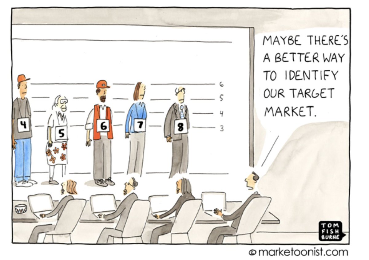 Welcoming the weekend with this #Marketoonist comic about targeting your audiences! #dentsu #dentsumarketingcloud #audiencetargeting