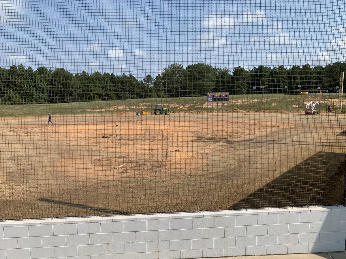 ✌️grass...Turf soon. LHS Baseball/Softball