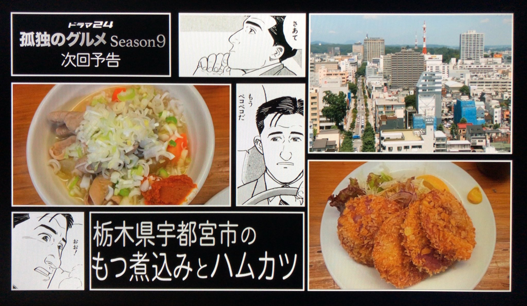 孤独のグルメ情報 非公式アカウント 在 Twitter 上 Season9 10 9月10日 金 放送の 第十話のタイトルは 栃木県宇都宮市のもつ煮込みとハムカツ です あらすじから予測した 宇都宮市のお店 を記事にまとめました こちらから T Co
