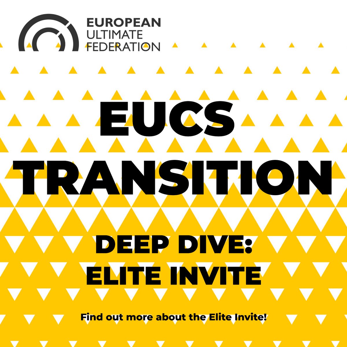 EUF_Ultimate's tweet image. What do we get when we put 8 top teams from each division plus high-level streaming plus an experienced tournament location?

CUS Bologna has agreed to host the Elite Invite in 2022 and 2023. 
Read more about this event and what it means to the EUCS here:
ultimatefederation.eu/posts/eucs-tra…