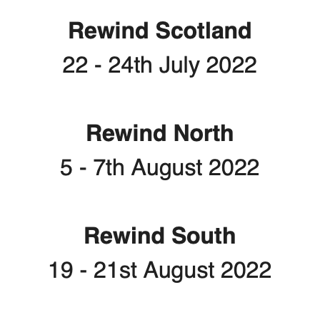 Rewind 2022 anyone?! We're pleased to announce we've got next summer's dates locked in...😆🙌