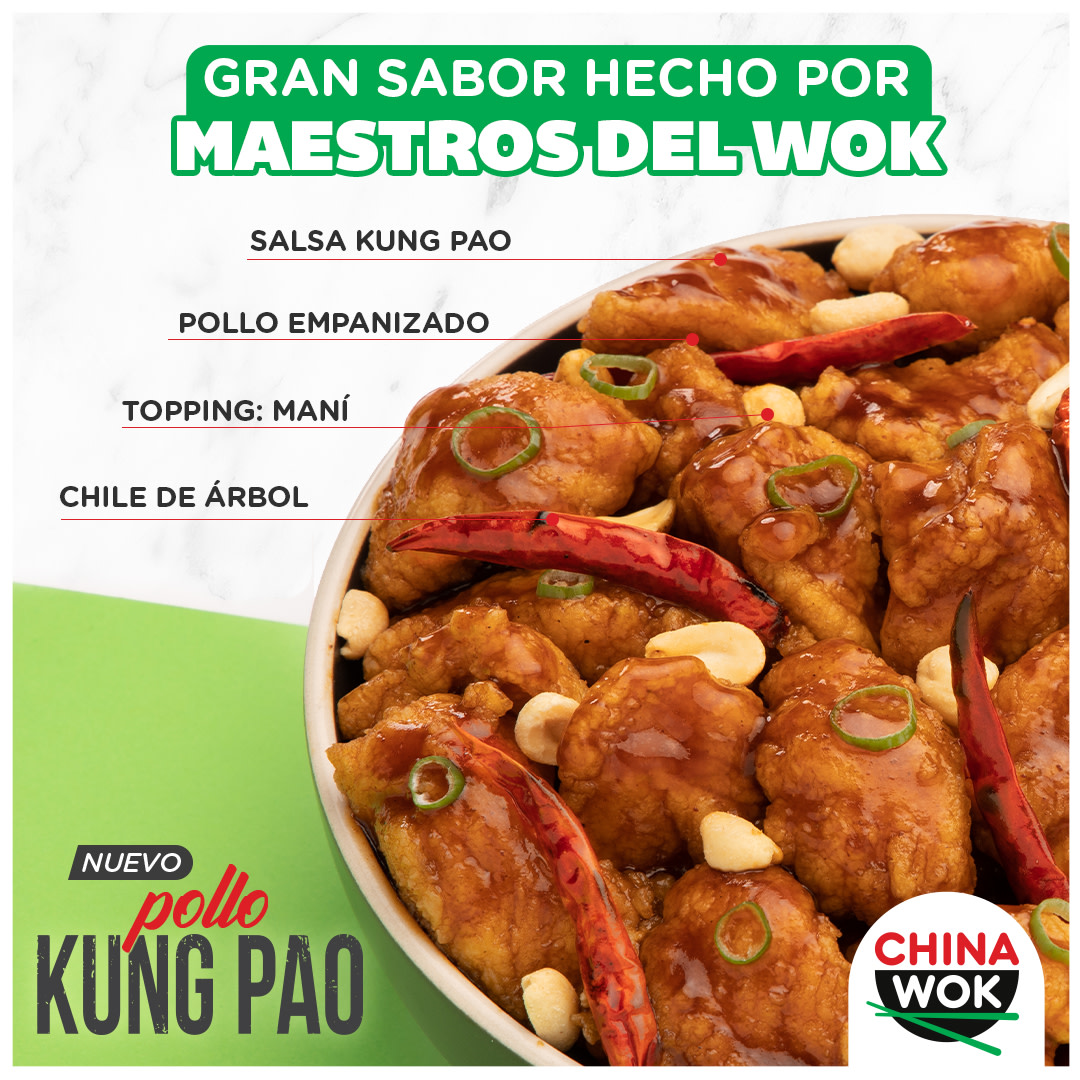 Una vez lo pruebes 😉 ¡tu antojo lo va a recordar siempre! Prepárate para  pedir muchas veces más el nuevo Pollo Kung Pao, image size:1080x1080