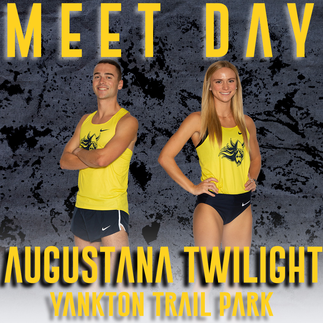 AugustanaTrack's tweet photo. Back under the lights this evening ✨

⚔️: Augustana Twilight
📍: Yankton Trail Park
⏰: 8:30 p.m. / 9:00 p.m.
📊: https://t.co/y1OAzOVpux

#BuildingChampions https://t.co/93qMymT47Q