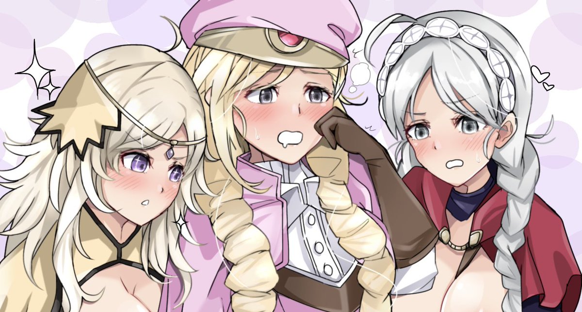 オフェリア&amp;フォレオ&amp;エポニーヌ
pixiv.net/artworks/92486…