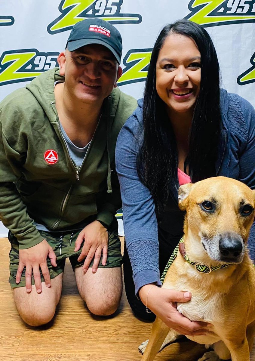 gchscc1945's tweet image. Gino and Ericka got to snuggle up with Pancake this morning on @hotz95! Pancake is completely house broken and LOVES children! Make Pancake a member of your family today by visiting our website, gchscc.org or calling 361-225-0845! #hotz95 #gchs #coastlifecreditunion