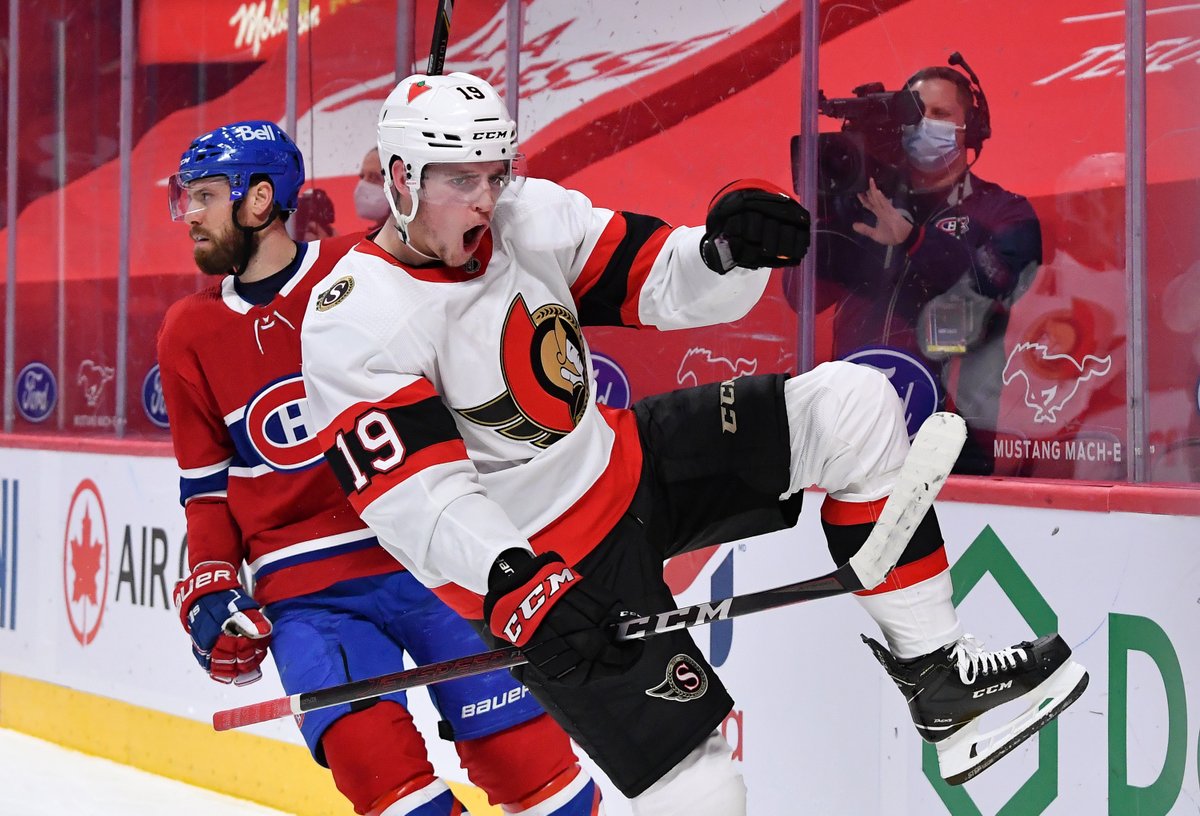 News Release: The #Sens have agreed to terms on a six-year, $29.85M ($4.975 AAV) contract with forward Drake Batherson: ottsens.com/2Yu2i2x