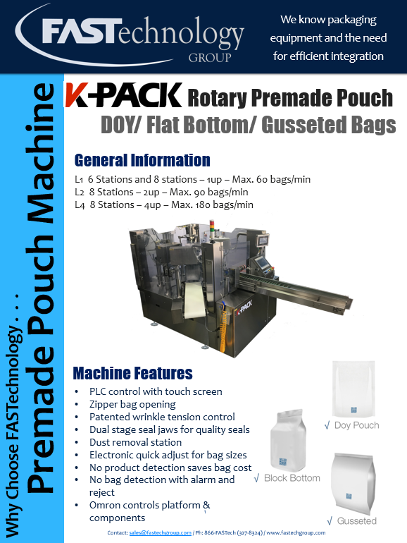 FASTechnology's tweet image. See us run Compostable Pouches on our rotary machine  Booth SU-7260 fste.ch/s/FT-PE2021