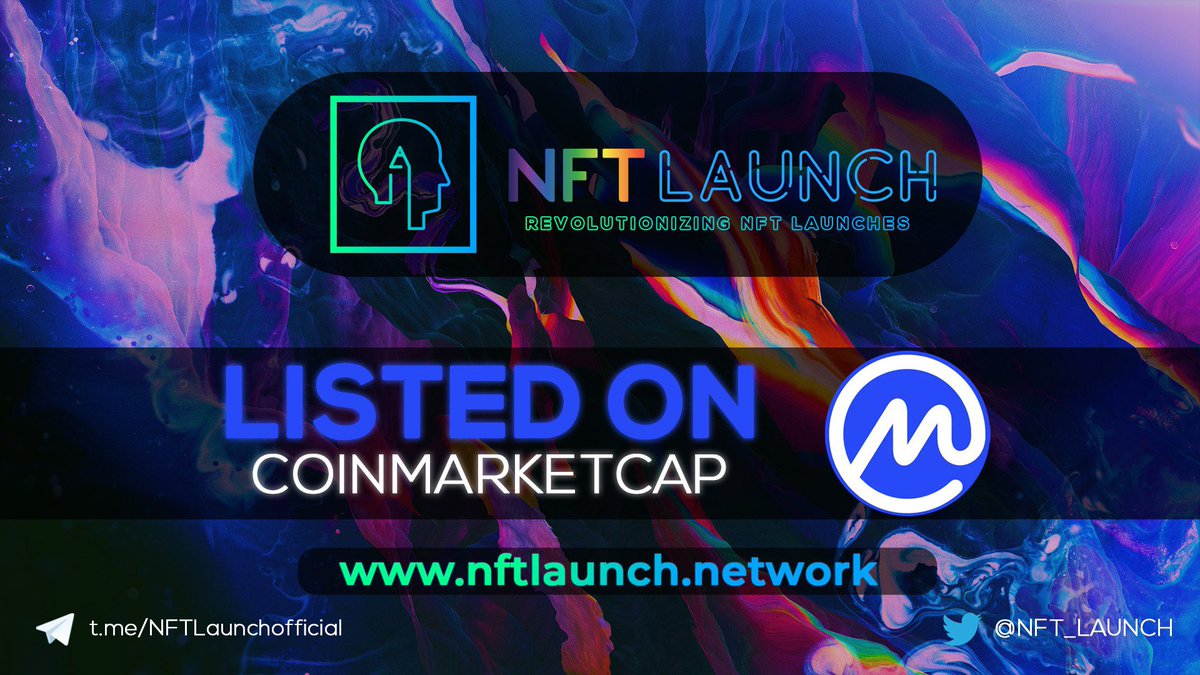 NFT_LAUNCH's tweet photo. ⚡️This IS #NFTLaunch ⚡️

🔒 Exclusive access to NDO's (NFT Decentralized Offerings) 

🤝Monthly Charity Donations!

🌧 Free NFT Airdrops!

🤩Staking Rewards paid in $ETH !

🥳 Trending on #4 Dextools

✅ Listed on CoinMarketCap

🤯Over 620,000 stars on CoinMarketCap watchlist! https://t.co/WtnMdmS193