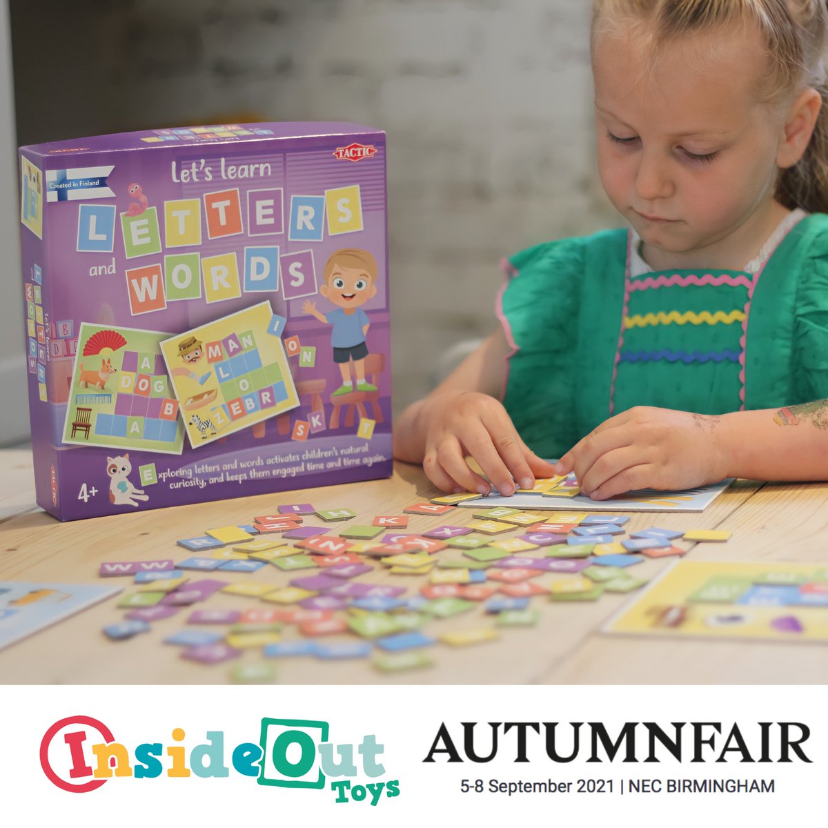 It’s a return to trade shows this weekend after a long 18 months as <a href="/SpringAutFair/">Spring & Autumn Fair</a> opens its doors on Sunday. We invite visitors to come and see the 2021 Tactic collection of games on the Inside Out Toys stand - 6J40-K41. We look forward to seeing you!