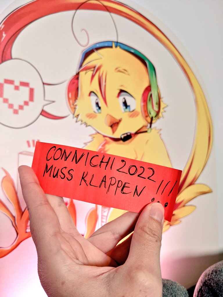 Connichi's tweet image. Was wir uns heute wünschen: #conline21 #connichi22