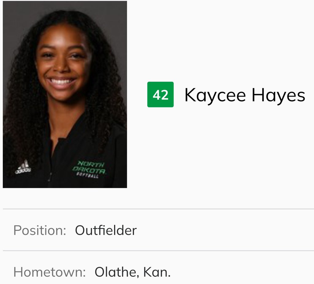 Wow!! My baby girl is really college softballer. I love and miss that beautiful smile