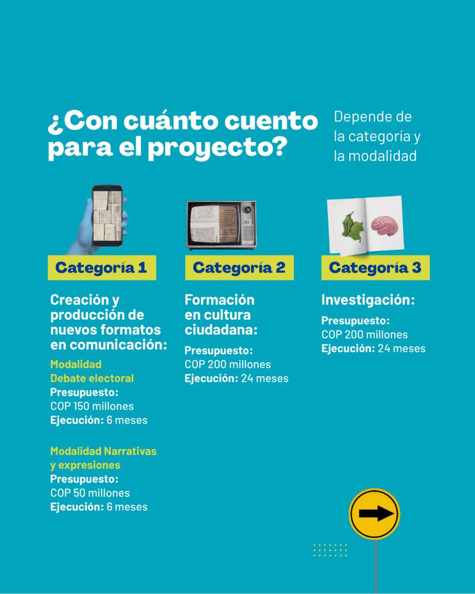 ¡OJO MEDIOS Y SECTOR CULTURA!Existen diversas iniciativas para aportarle al país. Muchas personas no acceden porque no las conocen o no se enteran a tiempo. Por esto,quiero compartirles una convocatoria que puede interesarles a ustedes o a sus conocidos ¿me ayudan a compartir? 🙏🏻