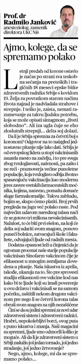 Radmilo Jankovic tweet media