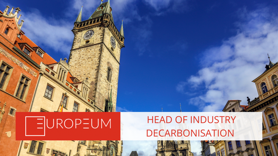 EUROPEUMPrague's tweet photo. ‼️ J O B   O F F E R ‼️ 
@EUROPEUMPrague is looking for a full time professional to lead a new international project titled „Decarbonisation of industrial sector: sustainable finance as an opportunity?“.  More info here: https://t.co/NYG2AD2SFG https://t.co/IRtOxK1Q4N