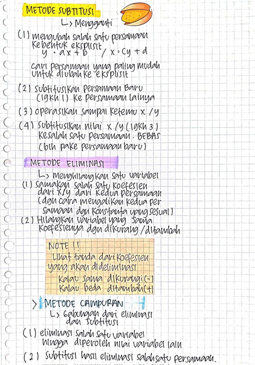 HandalPenembak's tweet photo. Sistem persamaan linear
#kelas10
#spldv https://t.co/ZRWNVqIW1P