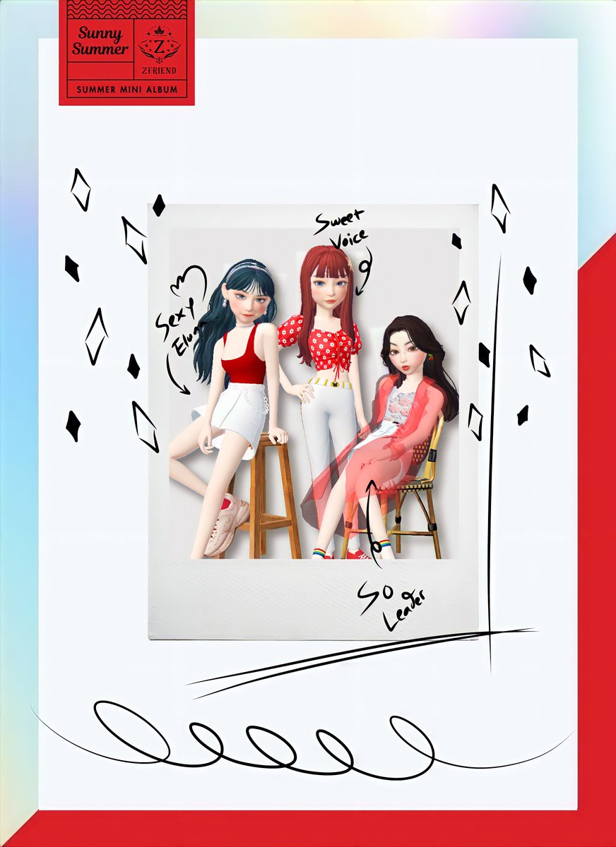 ZFRDofficial's tweet photo. ㅤㅤㅤㅤ

𝒁-𝑭𝑹𝑰𝑬𝑵𝑫 𝑫𝒆𝒃𝒖𝒕 𝑺𝒐𝒏𝒈 • 𝑺𝒖𝒏𝒏𝒚 𝑺𝒖𝒎𝒎𝒆𝒓

[  𝐓𝐞𝐚𝐬𝐞𝐫 𝐈𝐦𝐚𝐠𝐞  ]

𝟎𝟗.𝟐𝟎𝟐𝟏

#ZEPETOIDOL #ZFRIEND #GFRIEND #SUNNYSUMMER #EDEN #SELENE #ELUNA #AKIRA #REA #ORLIN
ㅤㅤㅤㅤ https://t.co/UvDlKcepUQ