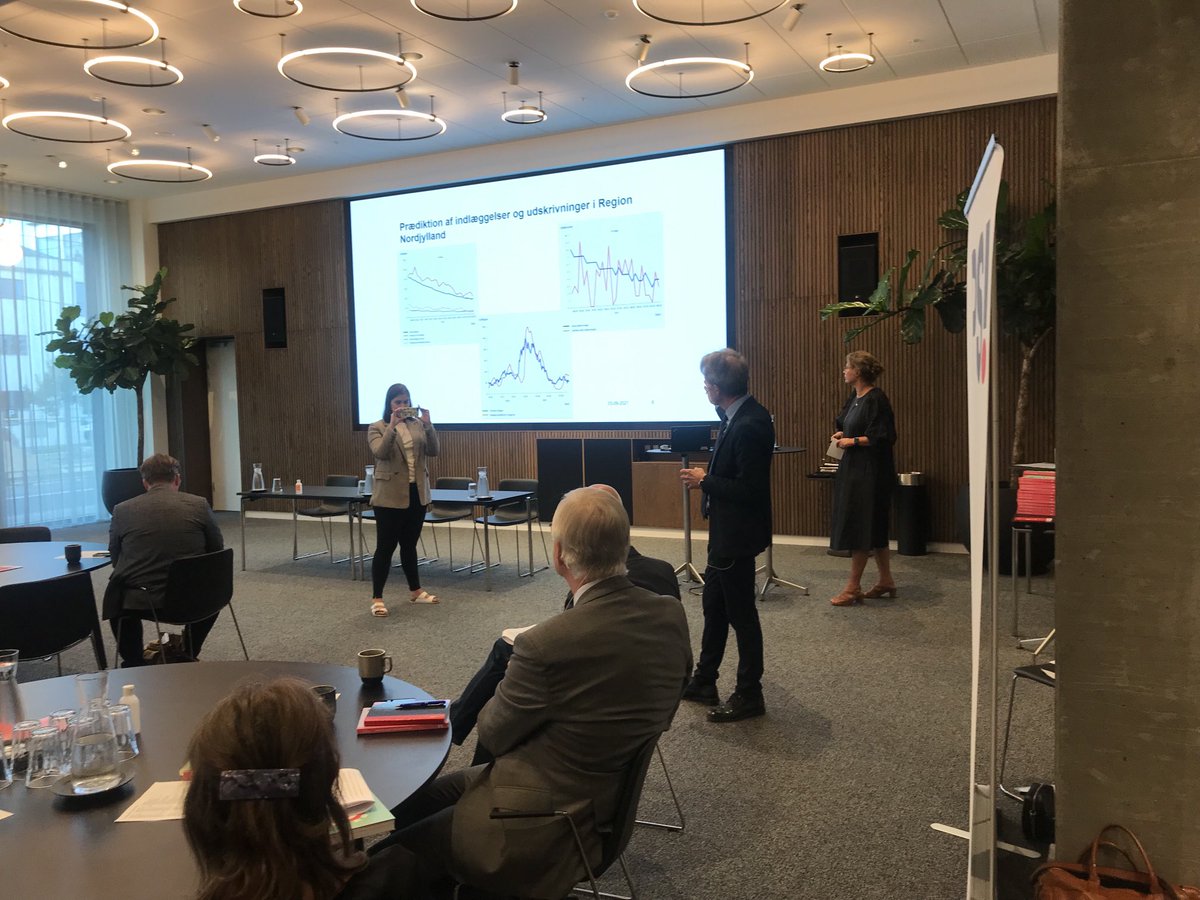 I gang med lancering af bogen, der fortæller hvad #coronalærteos! Prædiktionsmodeller er blevet udviklet. Dem kan vi anvende også fremadrettet #sundpol #patientsikkerhed