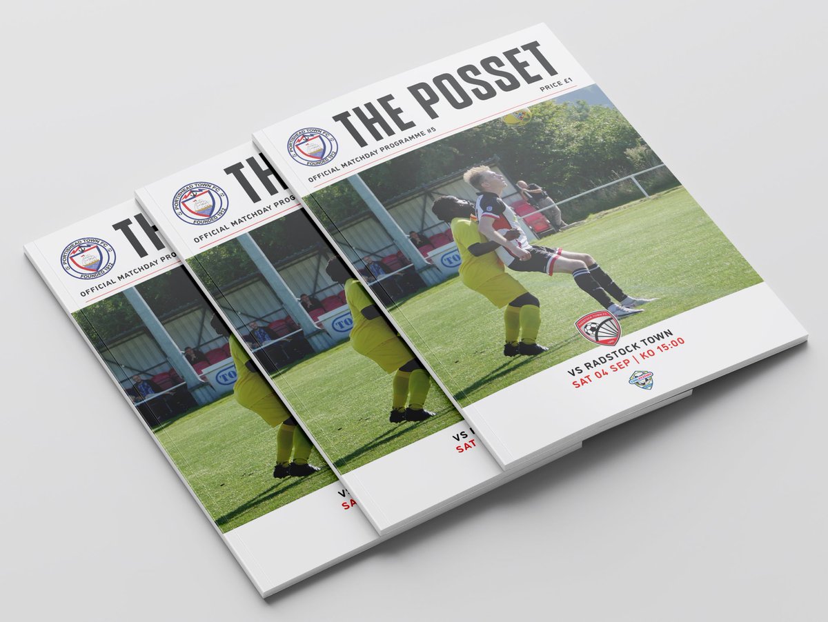 PortisheadTown's tweet image. If you’re coming along to our home game against @Radstock_TownFC tomorrow make sure to pick up a copy of our matchday programme for just a £1. As well as the latest words of the gaffer and all things #posset there is the chance to win yourself a #ptfc mug 🤩 @NonLgeProgs