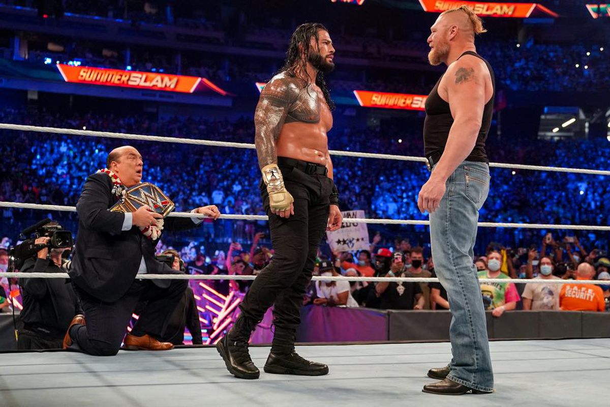 wrestling_ac's tweet photo. في حال عدم ظهور ذا روك.. الخطة الاولية للحدث الرئيسي لمهرجان #WrestleMania 38 هي مباراة فردية تجمع رومان رينز و بروك ليسنر.

يذكر ان هذه ثالث مباراة فردية تجمعهما بالحدث الرئيسي للمينيا، بعد حدثي #WM31 و #WM34 قبل سنوات.

- حسب ماذكر الصحفي ديف ميلتزر. https://t.co/S7fZKR49FY