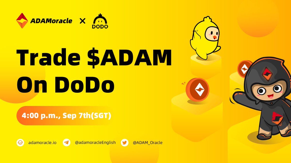 🔥ADAMoracle - Airdrop🔥

🔁 Like &amp; Retweet this post

💎 Follow <a href="/ADAM_Oracle/">ADAM （ADAMoracle） 🇬🇧</a>

💎 Join: t.me/adamoracleEngl…

💎 Comment BSC Address

💥Reward: $2,000 Worth ADAM for 200 People

🌎 Web - adamoracle.io

#Airdrop #BSC #DODO #ADAMoracle #DeFi #Airdrop_Exp