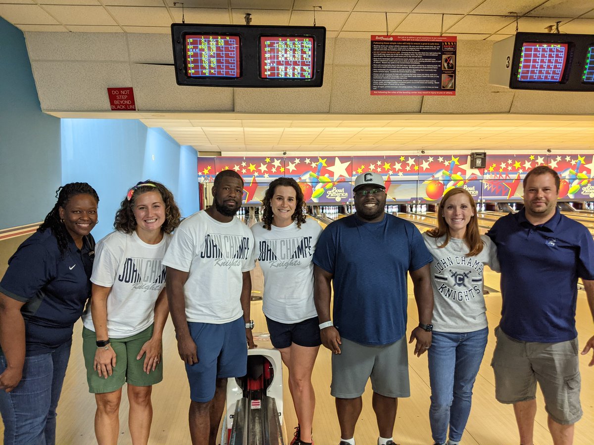 We had a great first week back with students. Forever thankful that I get to work with these passionate and hardworking people every day. Champe Admin is so happy to be back! @SolomonTWright1 @Tara_Woolever @JohnChampeHS @mbonner_Champe @DaWiScott