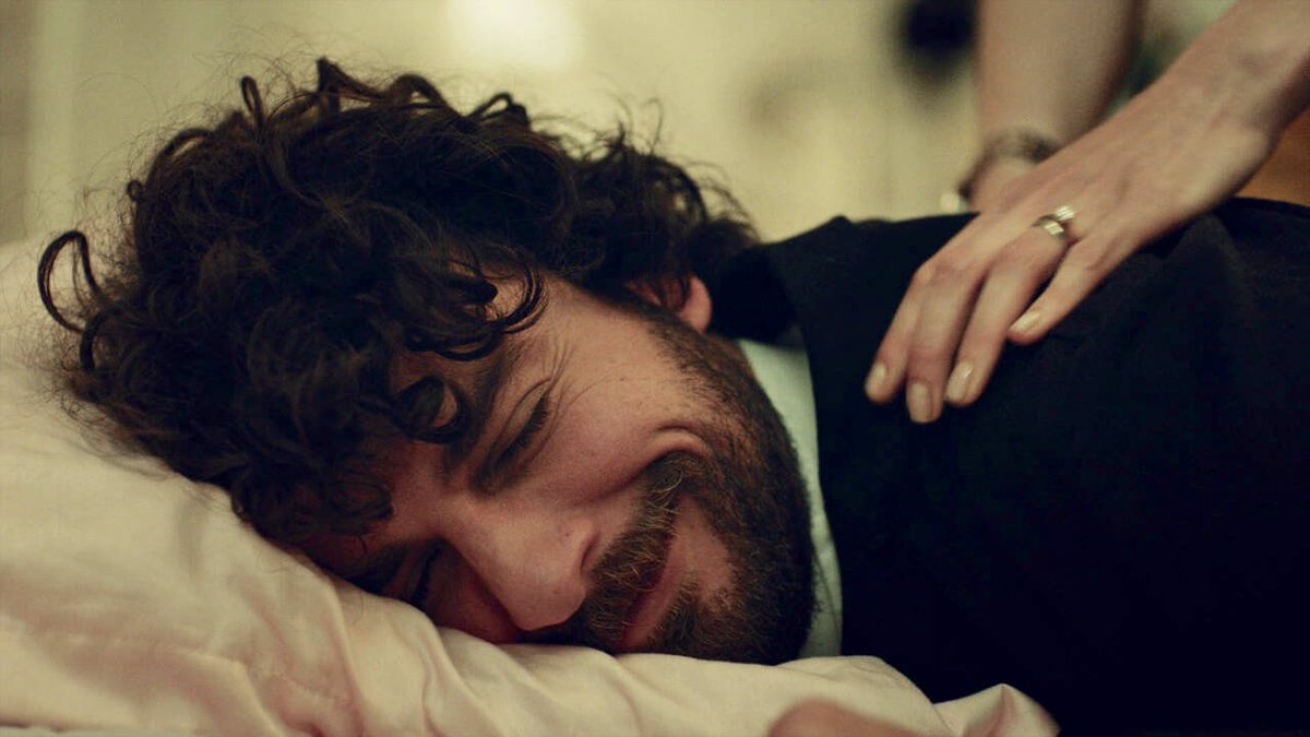 here’s a birkan sokullu having a massage for good luck ✨