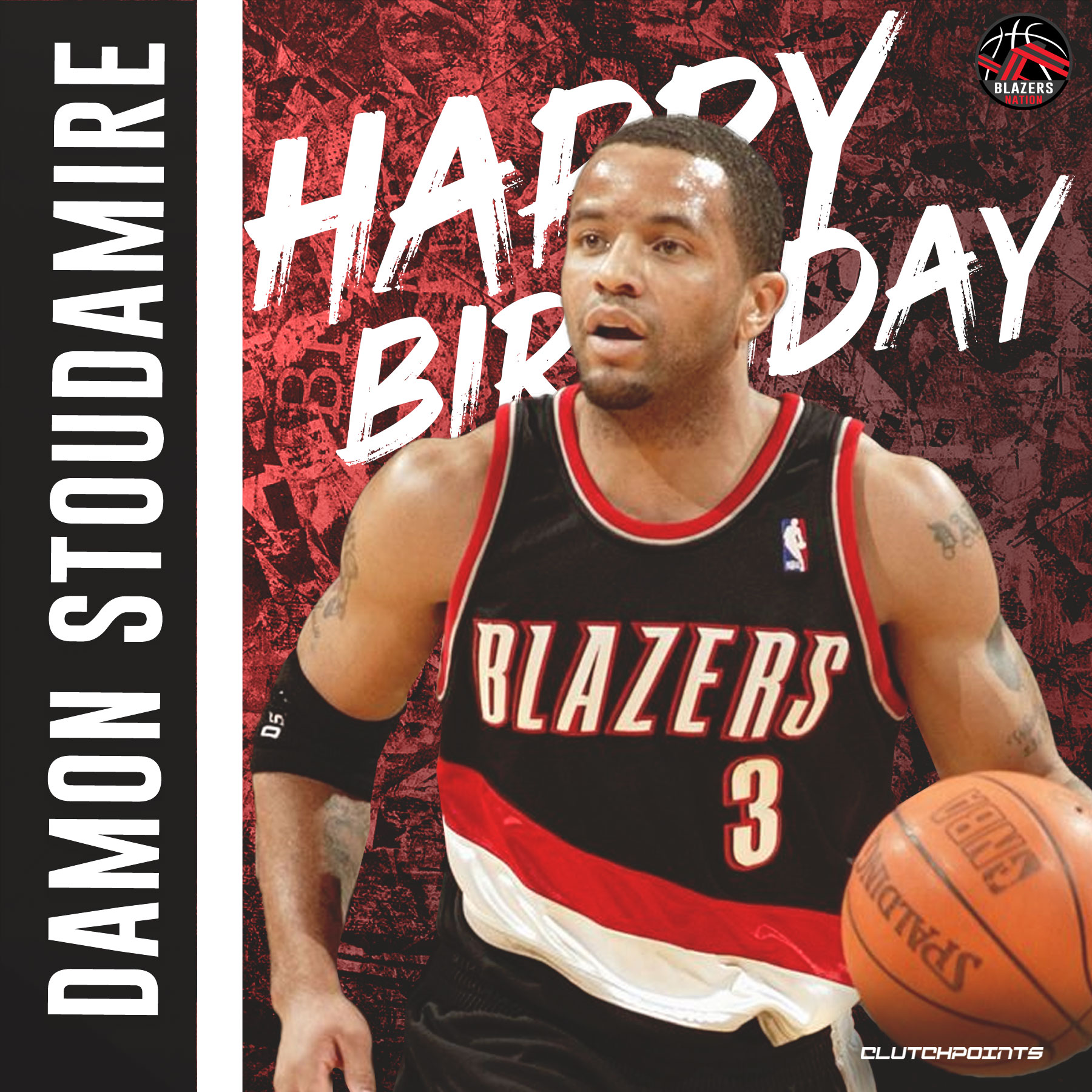 Blazers Nation, let\s all greet Damon Stoudamire a happy 48th birthday!  