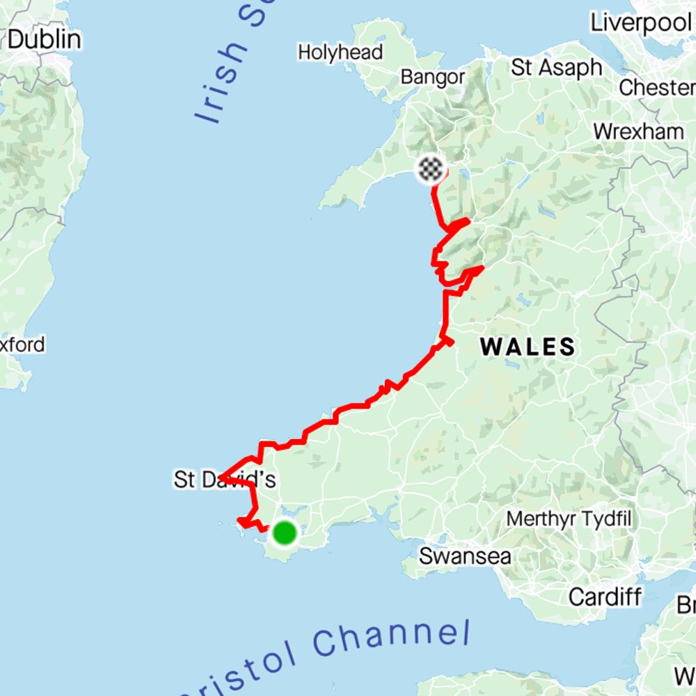 GotTheDream's tweet image. My route for the next few days! Have any of my Welsh followers got any local tips or tricks for me? 🏴󠁧󠁢󠁷󠁬󠁳󠁿🙌
