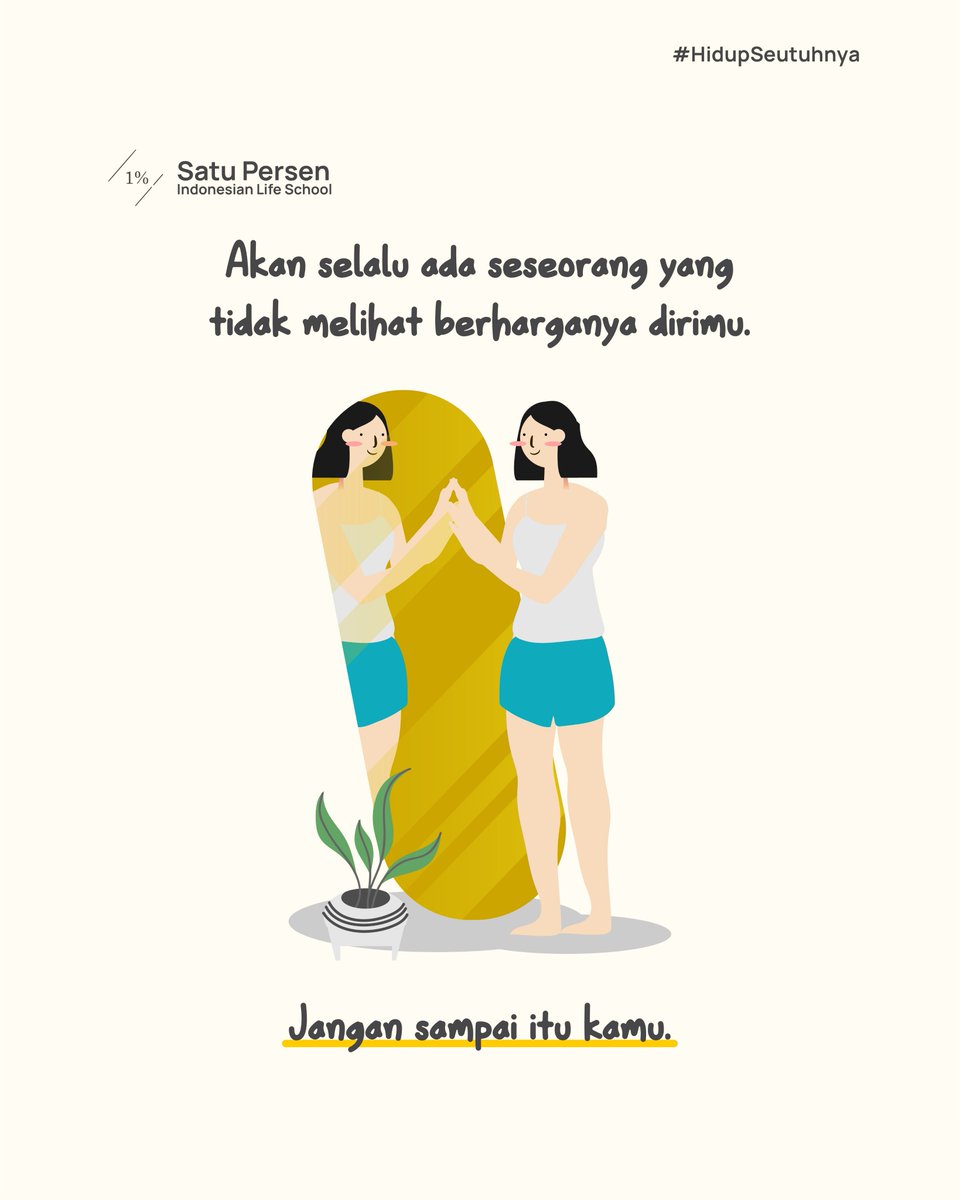Satu Persen - Indonesian Life School tweet media