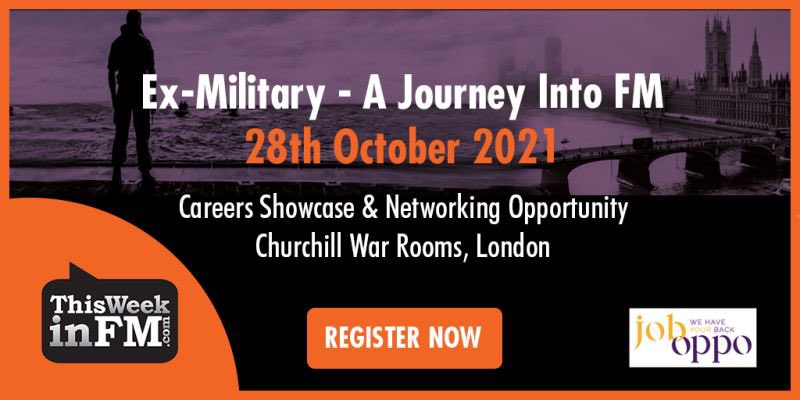 JobOppO's tweet photo. We are hosting a not-for-profit event on 28 Oct at Churchill’s War Rooms in London exclusively for those leaving or who have left the #ArmedForces and are seeking a new challenge &amp; to learn more about FM.

Read more ➡️ https://t.co/hxoH5WL9Wf

#Veterans #FM #FacMan #Networking https://t.co/Q0NhVUbYnF