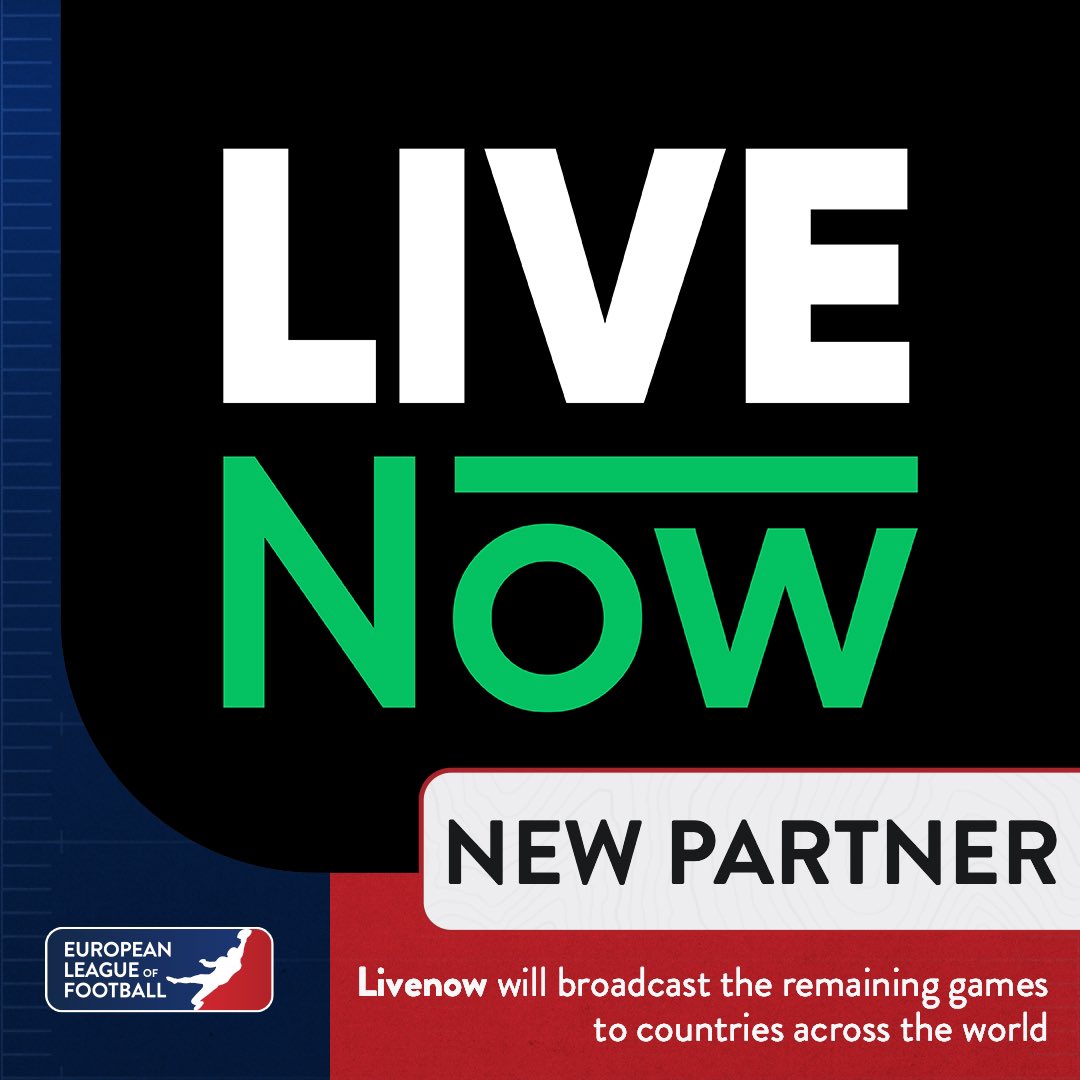 European League of Football on Twitter "LIVENow will be offering the