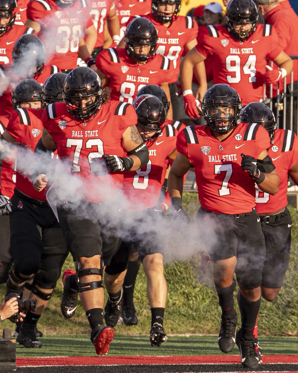 jhmusselman's tweet image. Second round from last nights win 

@BallStateFB @bsudailynews @dn_sports @NCAAFootball