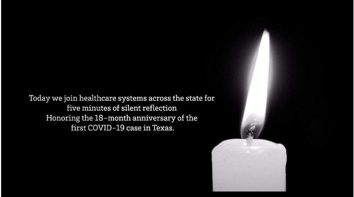 CCVI_Sisters (@ccvi_sisters) on Twitter photo Join the healthcare systems across Texas for five minutes of silent reflection, today at 12 pm (SATX). Together, we will honor the people who have lost their lives to #COVID19 and express gratitude for the team working to serve those in need.
<a href="/CSRH_NB/">CHRISTUS Santa Rosa</a>
buff.ly/3zILgeG Join the healthcare systems across Texas for five minutes of silent reflection, today at 12 pm (SATX). Together, we will honor the people who have lost their lives to #COVID19 and express gratitude for the team working to serve those in need.
<a href="/CSRH_NB/">CHRISTUS Santa Rosa</a>
buff.ly/3zILgeG