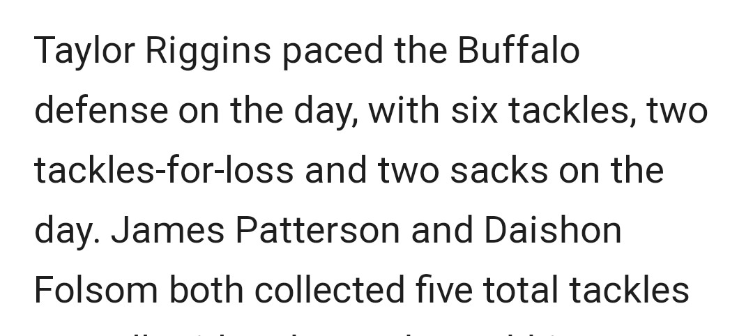whipkey's tweet photo. @UBFootball Way To Go Taylor! https://t.co/CwPQcazzfB