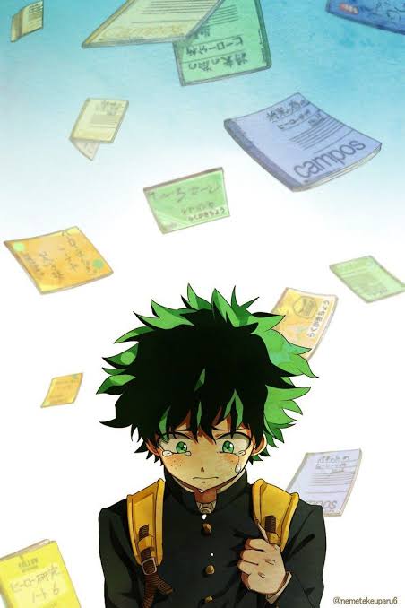 DekuXHero's tweet photo. No llores... Ambos sabíamos que era un tonto sueño de fantasía...No vayas a llorar...All Might te lo dijo...no podemos ser un héroe https://t.co/XkfSaYPSZW